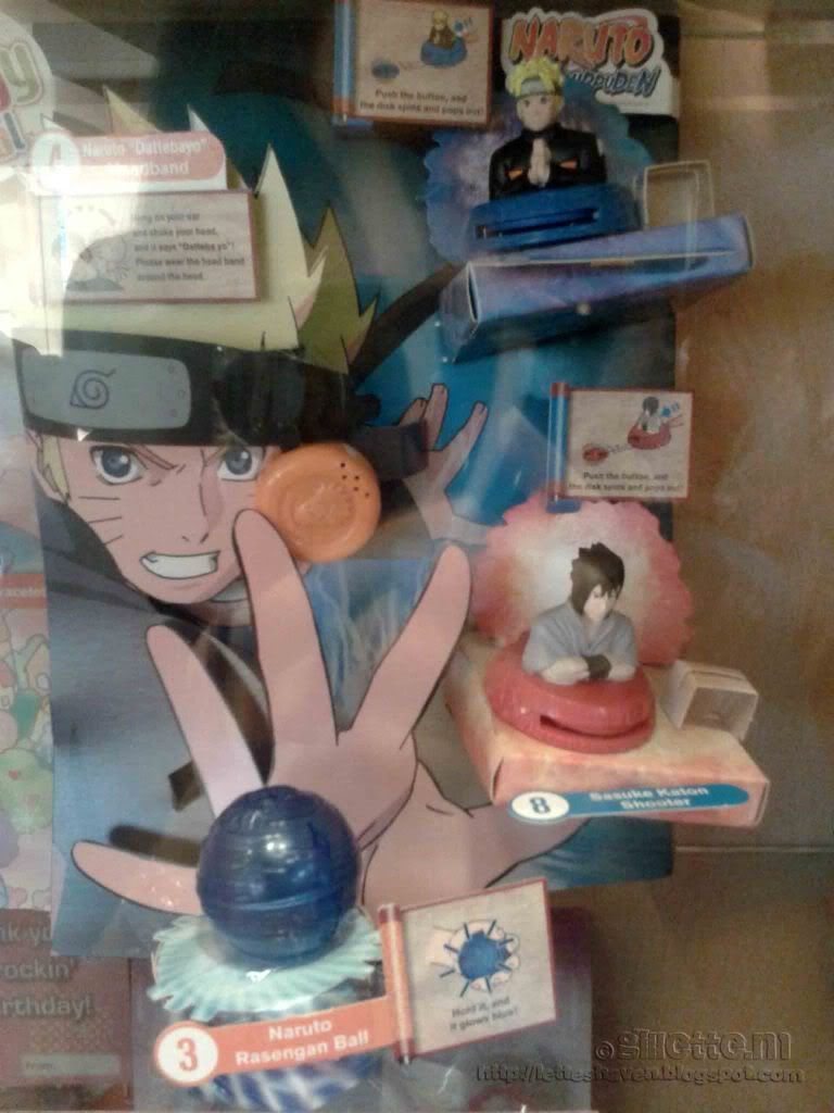 naruto happy meal toys